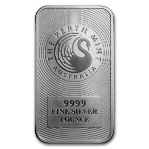 1 oz silver bar – perth mint