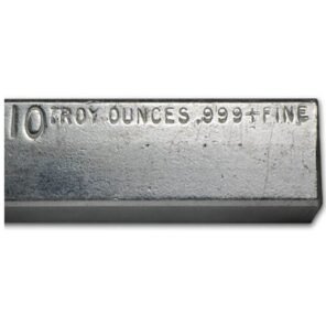 10 oz silver bar – tri state refining