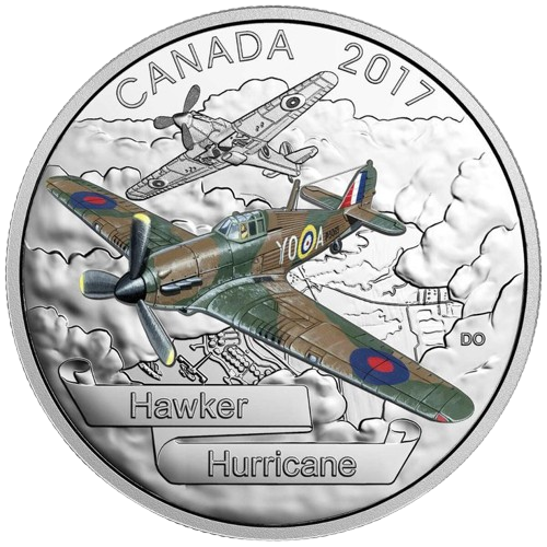 2017 20 aircraft of the second world war hawker hurricane pure silver coin removebg preview