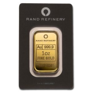 1 oz rand refinery gold bar