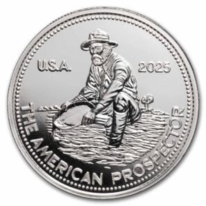 2025 1 oz silver round – engelhard prospector