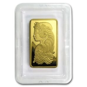 10 oz gold bar – pamp suisse lady fortuna