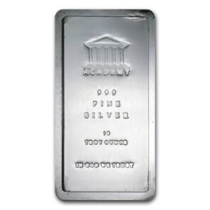 10 oz academy stacker silver bar