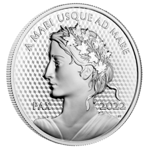 2022 5 oz. pure silver coin – peace dollar