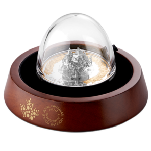 2022 5 oz. pure silver coin – holiday splendor