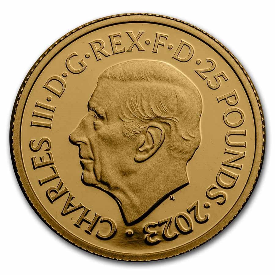 2023 1/4 oz gold tudor beasts bull of clarence gold coin 2023 1/4 oz gold tudor beasts bull of clarence gold coin