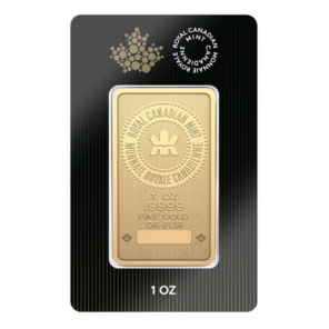 1 oz royal canadian mint gold bar