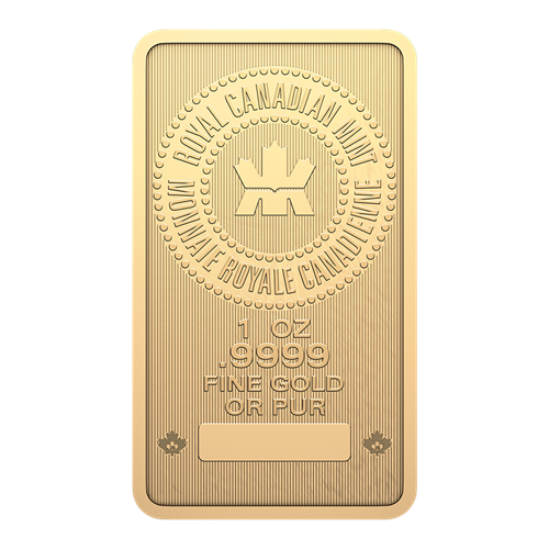 1 oz royal canadian mint gold bar 1 oz royal canadian mint gold bar