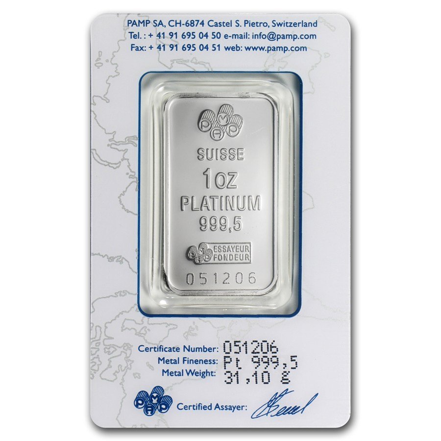1 oz platinum bar pamp suisse fortuna 1 oz platinum bar pamp suisse fortuna
