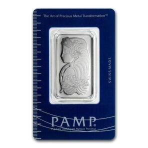 Home 1 oz platinum bar pamp suisse fortuna