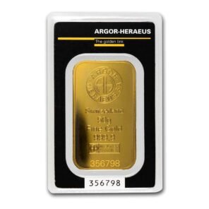 50 gram gold bar