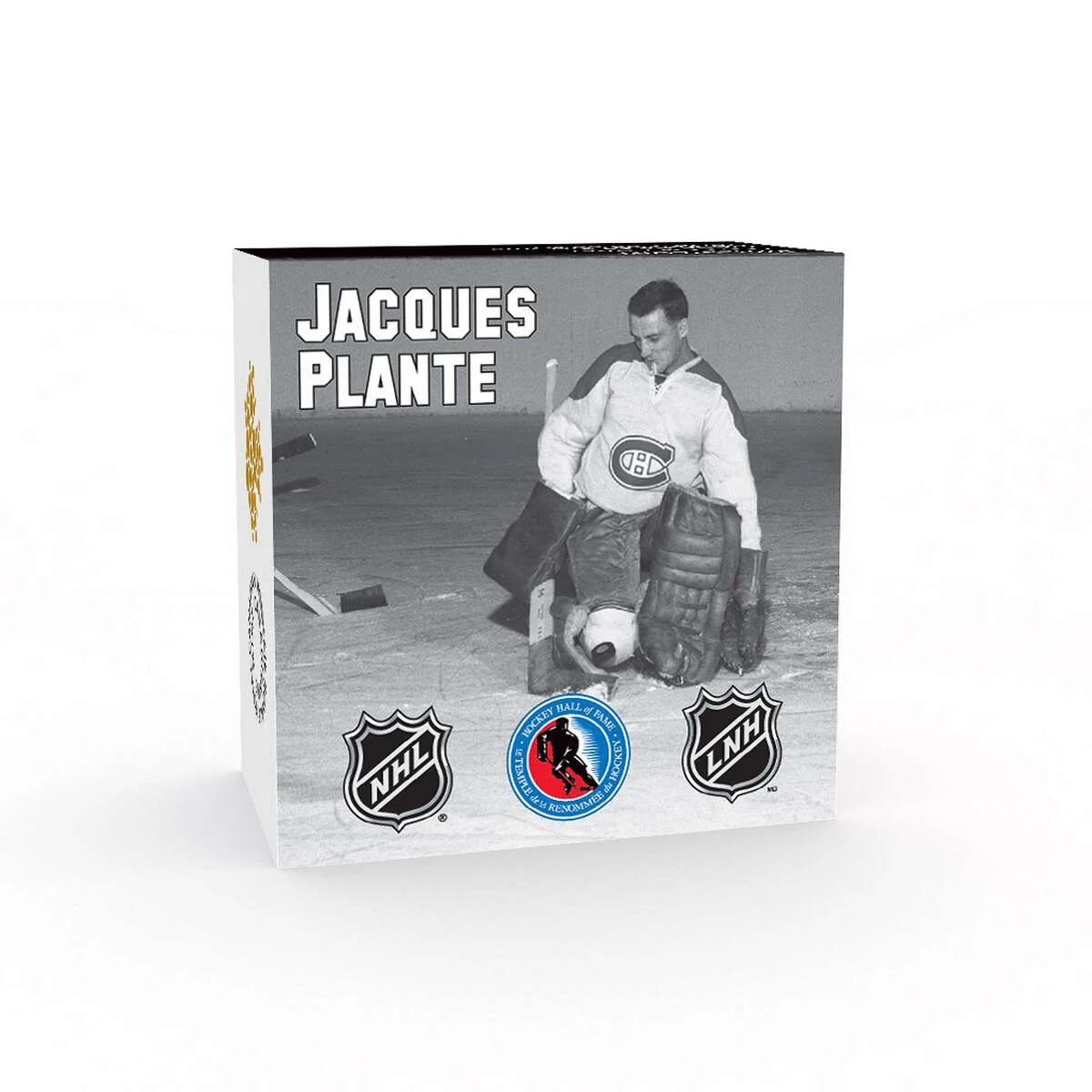 2015 $10 goalies: jacques plante – pure silver coin 2015 $10 goalies: jacques plante – pure silver coin