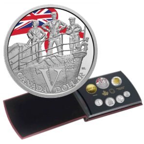 2020 special edition – silver dollar proof set – 75th anniversary of ve day