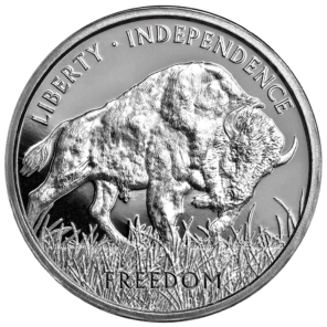 1 oz silver round pamp buffalo