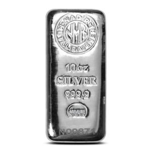 10 oz nadir refinery silver bar 999