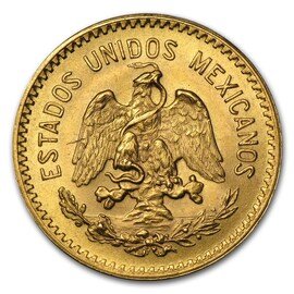 mexico gold 10 pesos (random year)